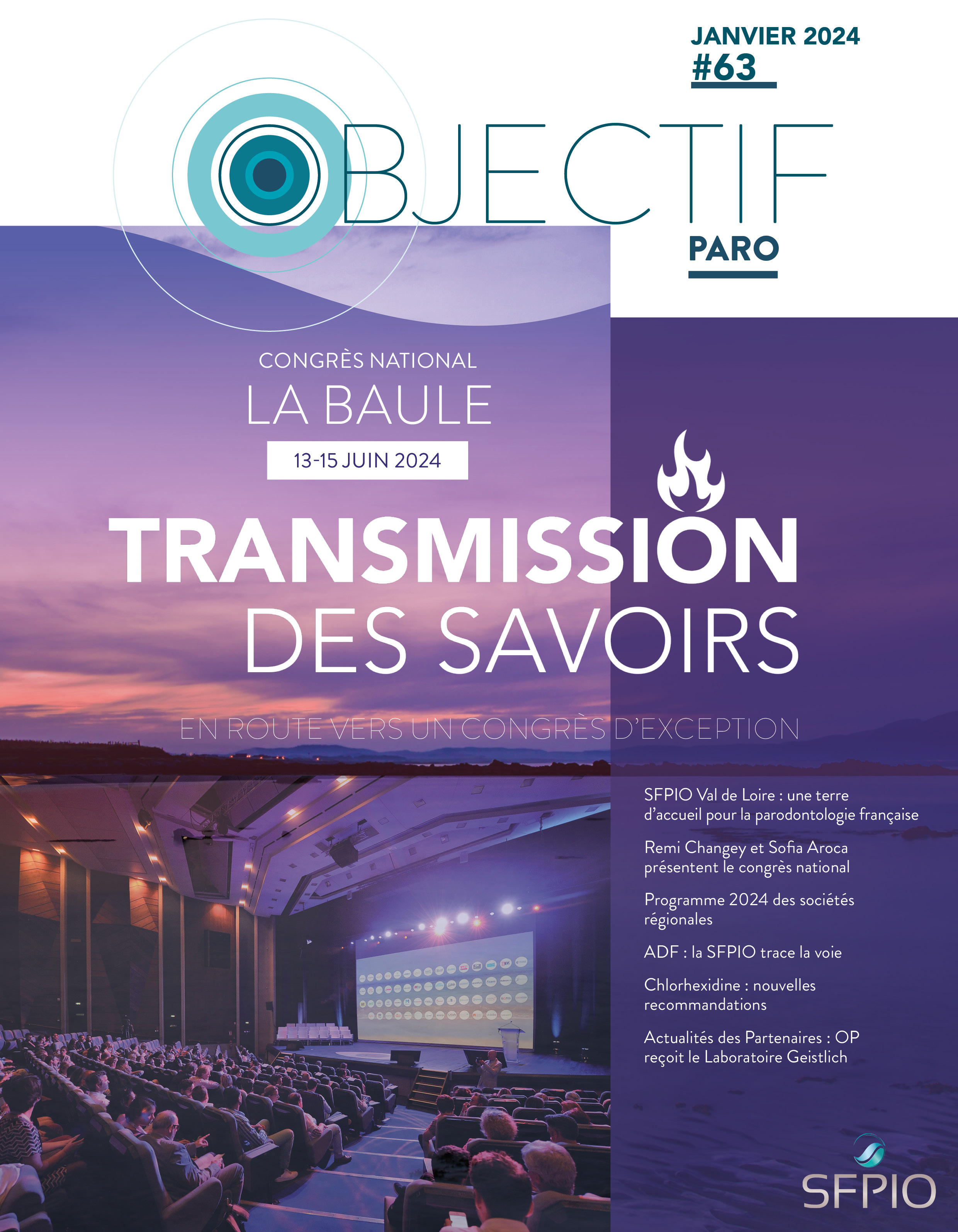 Couverture Objectif Paro 62 - septembre 2023